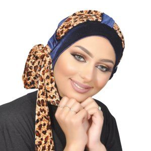 Turban,Hat Head wrap, Fashion Turban Cap -Turban Headband Velvet in 6 Colors